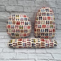 tailors pressing ham and sleeve roll