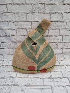 Japanese Knot Bags – Recycled Hessian Coffee Sack Bags – FiddlyLily - 2