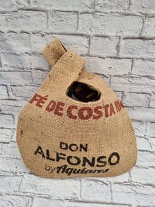 Japanese Knot Bags – Recycled Hessian Coffee Sack Bags – FiddlyLily - 4