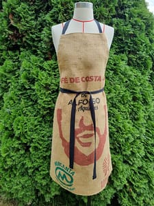 Aprons – Recycled Hessian Coffee Sack Aprons – FiddlyLily - 4
