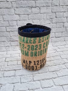 Storage Baskets – Recycled Hessian Coffee Sack Baskets – FiddlyLily - 8