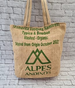 Handmade Tote Bag – Recycled Coffee Sack – FiddlyLily - 19