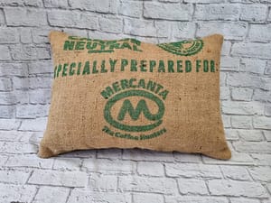 Scatter Cushions – Recycled Hessian Coffee Sack Cushions – FiddlyLily - 5