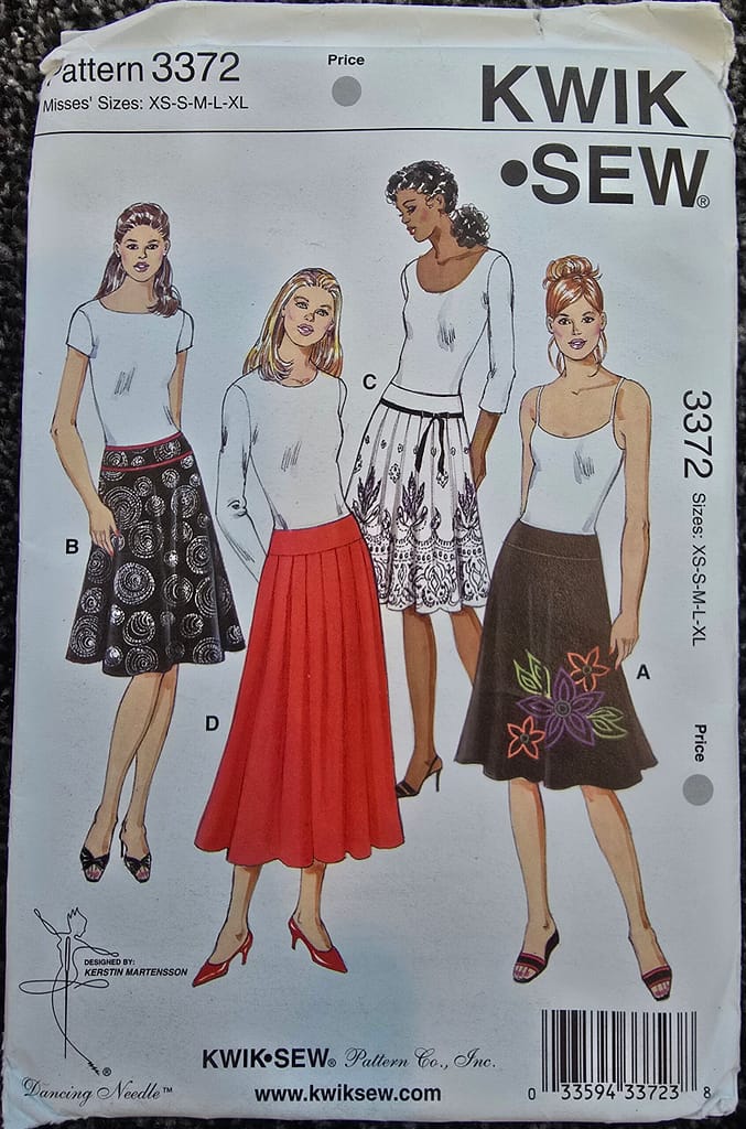 Kwik Sew 3372 Sewing Pattern
