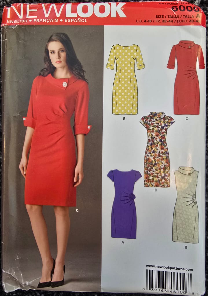 New Look 6000 Sewing Pattern