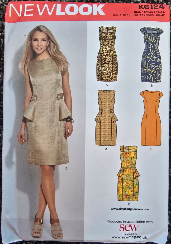 New Look K6124 Sewing Pattern