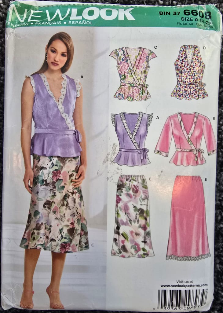 New Look 6608 Sewing Pattern
