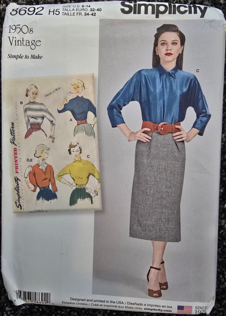 Simplicity 8692 Sewing Pattern