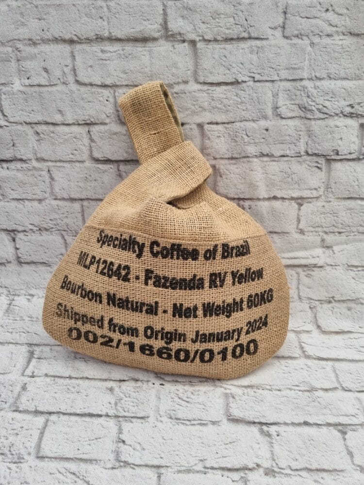 Japanese Knot Bag with a heavy cotton lining