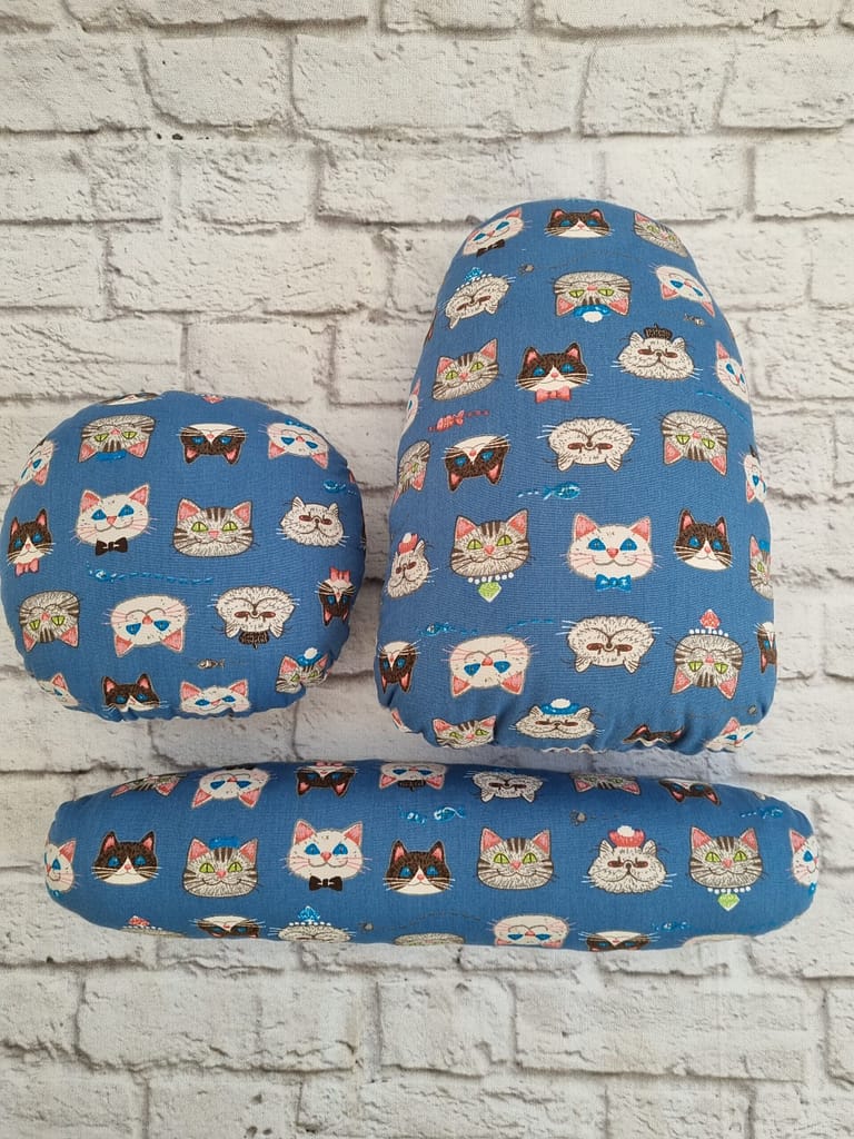 Set of 3 tailors pressing hams, tailors pressing hams, tailors sausage ham, woolen tailors ham, tailors ham and tailors sleeve roll