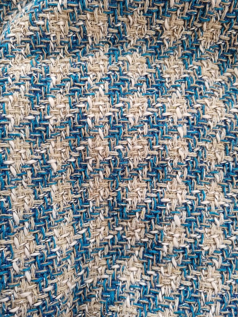 Blue Check Tweed